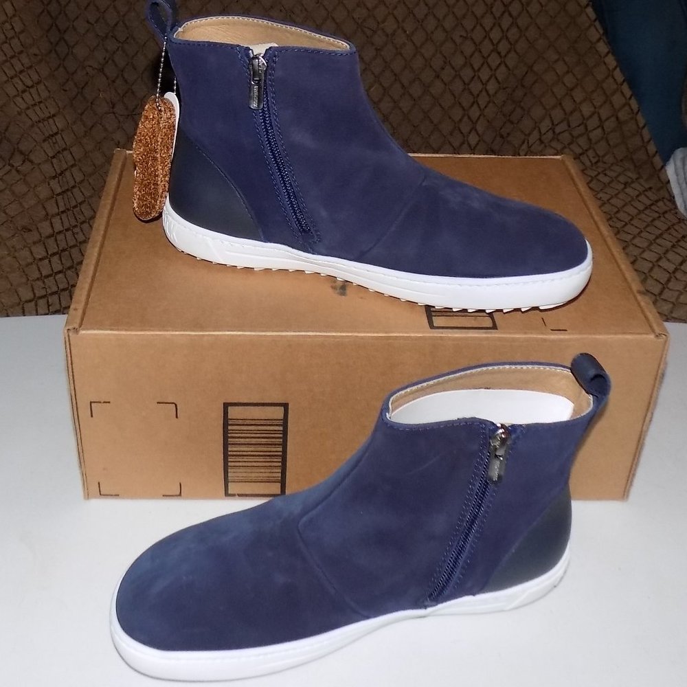 New Birkenstock Myra Blue suede EU37 US6.5